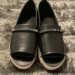 Open-toe DNKY Espadrilles!!